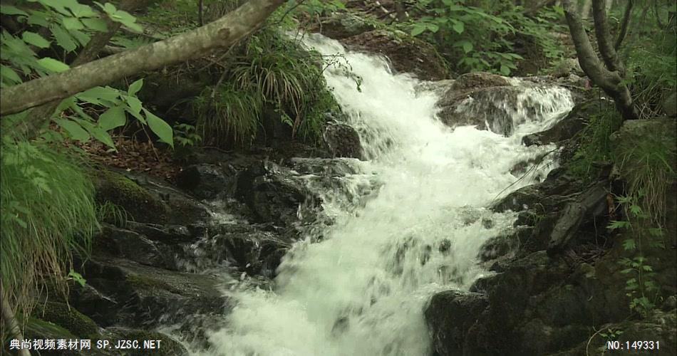 急流与河流高山流水