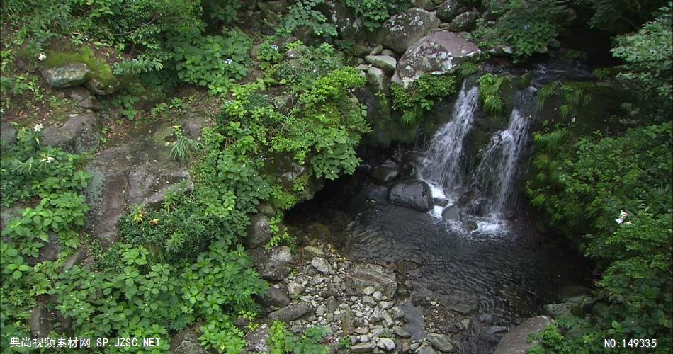 急流与河流高山流水 (4)