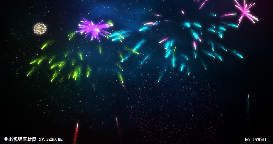 烟花festival_a Firework Festival_A 视频动态背景 虚拟背景视频