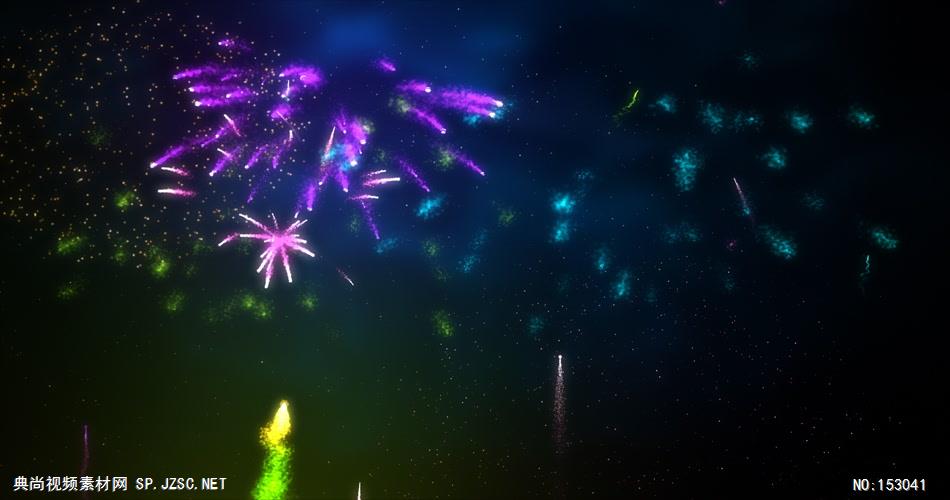 烟花festival_a Firework Festival_A 视频动态背景 虚拟背景视频