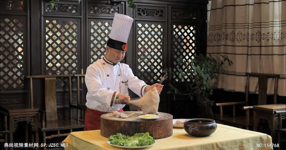 饭店酒楼吃饭聚餐美食火锅高清视频素材餐饮厨师食物厨房厨师做菜3