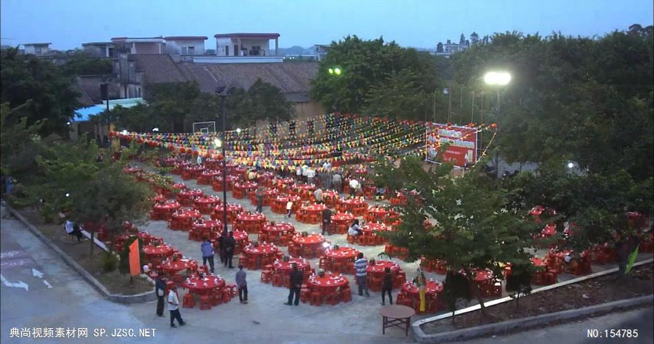 饭店酒楼吃饭聚餐美食火锅高清视频素材餐饮厨师食物厨房宴会