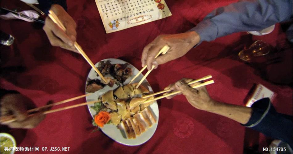 饭店酒楼吃饭聚餐美食火锅高清视频素材餐饮厨师食物厨房宴会