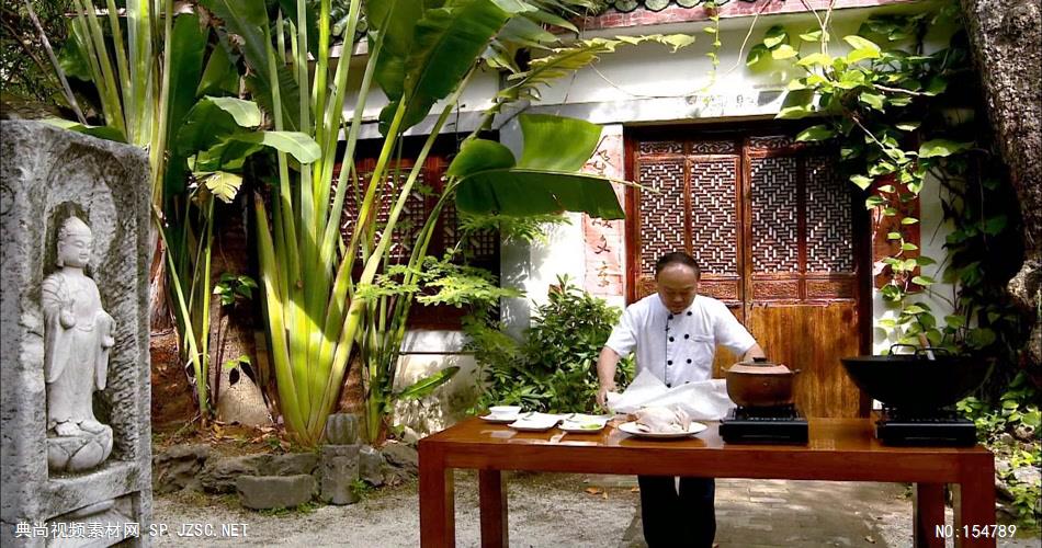 饭店酒楼吃饭聚餐美食火锅高清视频素材餐饮厨师食物厨房盐焗鸡制作