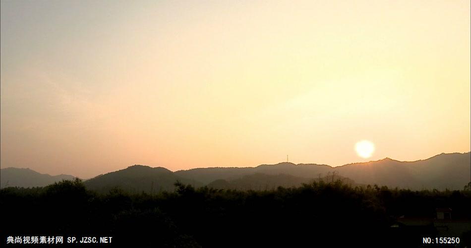 日落13 日出日落 视频动态背景 虚拟背景视频