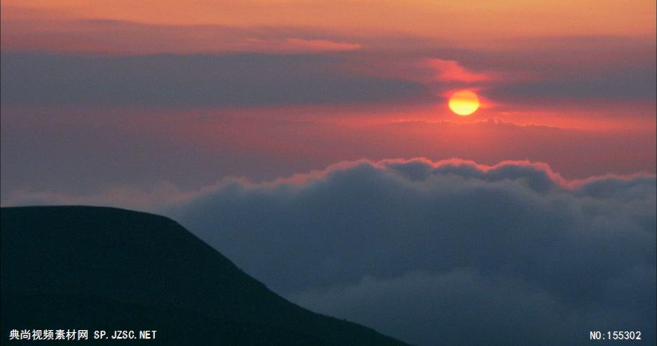 日落05 日出日落 视频动态背景 虚拟背景视频