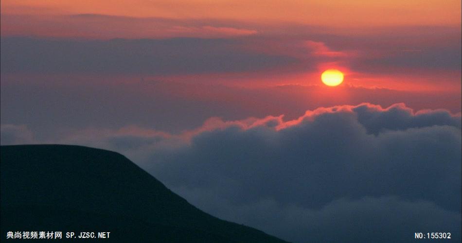 日落05 日出日落 视频动态背景 虚拟背景视频