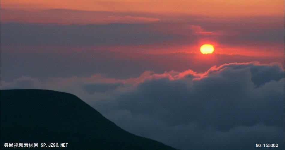 日落05 日出日落 视频动态背景 虚拟背景视频