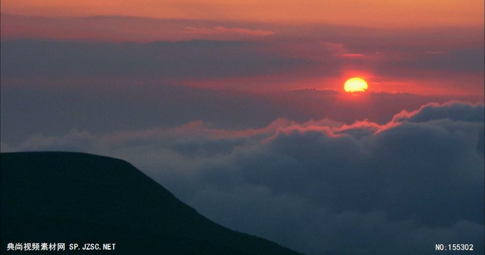 日落05 日出日落 视频动态背景 虚拟背景视频