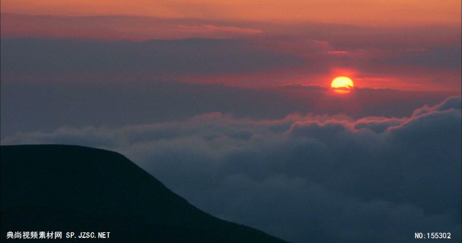 日落05 日出日落 视频动态背景 虚拟背景视频