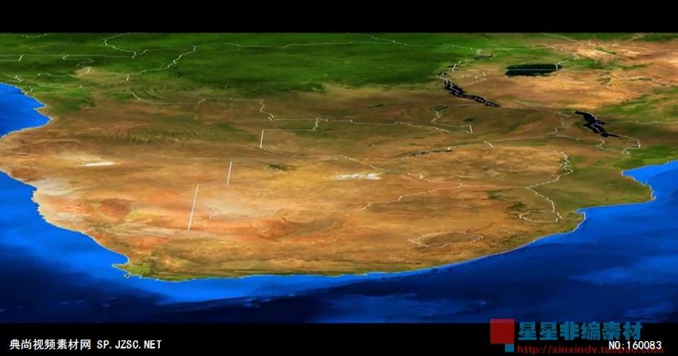 AE：三维挤出世界地图 AE模板素材下载15