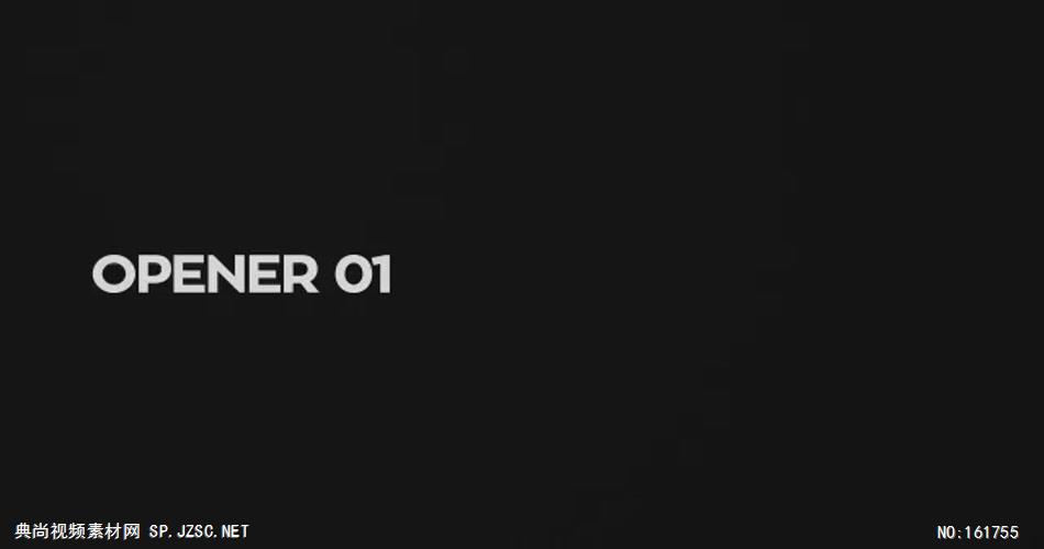 AE：1文字排版片头ae视频素材 ae特效素材 AE模板 18 开场片头