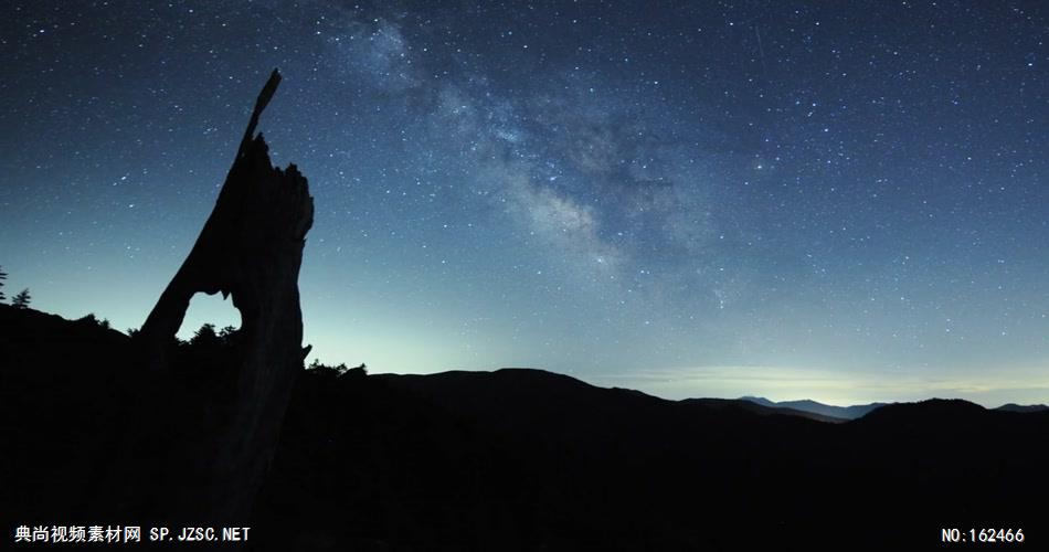 延时摄影：mockmoon之银河 地球宇宙太空