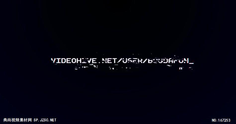 11691 故障效果标志片头 AE教程 AE模板 ae视频素材 免费下载 LOGO标志ae源文件