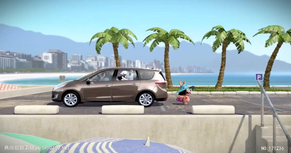 [720P] Renault雷诺汽车搞笑广告2 欧美高清广告视频