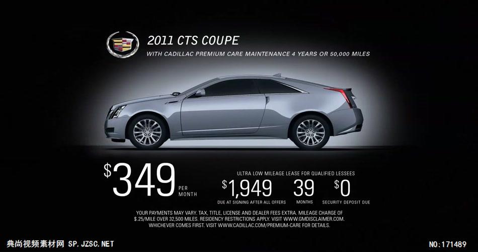 Cadillac 凯迪拉克CTS 广告 欧美高清广告视频
