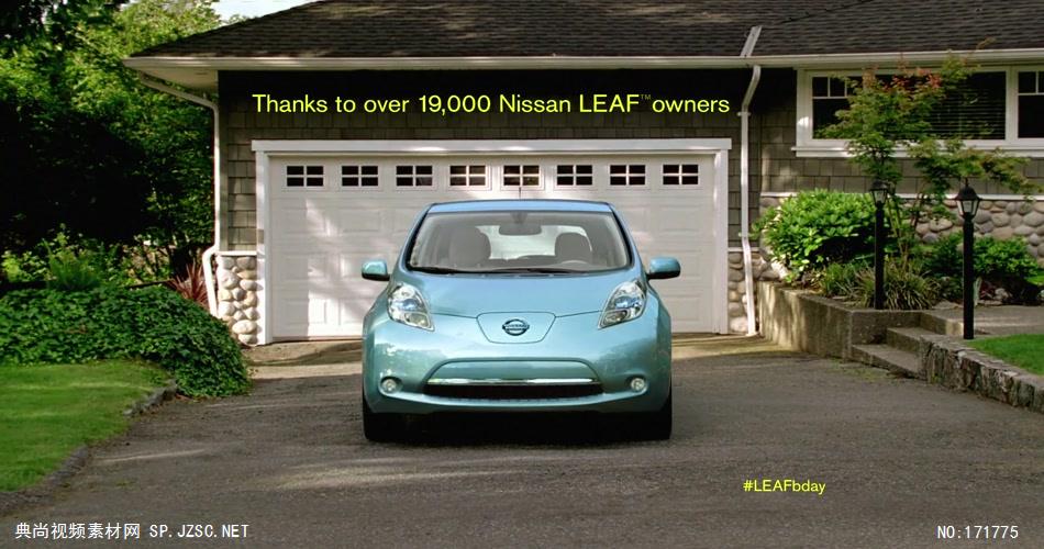 Nissan LEAF日产充电汽车广告.1080p 欧美高清广告视频