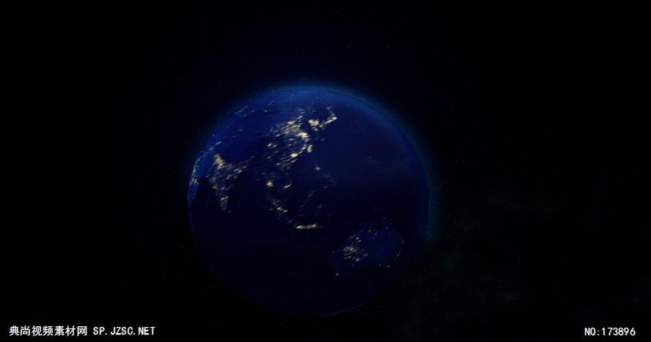 冲向地球地平线  EarthzoomFullHD