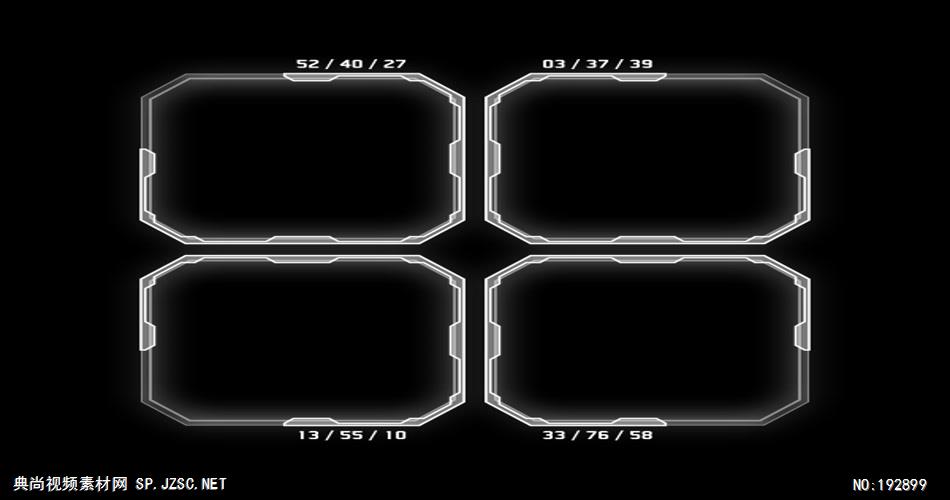 例高科技界面显示素材 -    例高科技界面显示素材Element04 视频素材下载