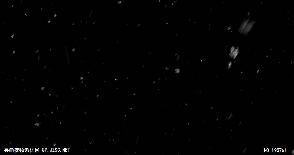 梦幻的雪花动画   ___normal1 视频素材下载