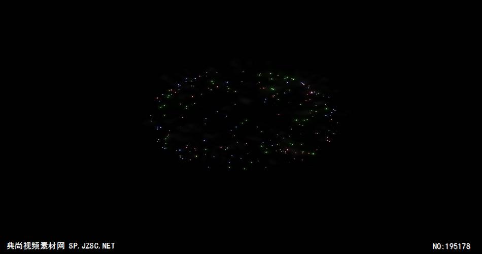 节日礼花素材    ColorfulFireworks02 视频素材下载