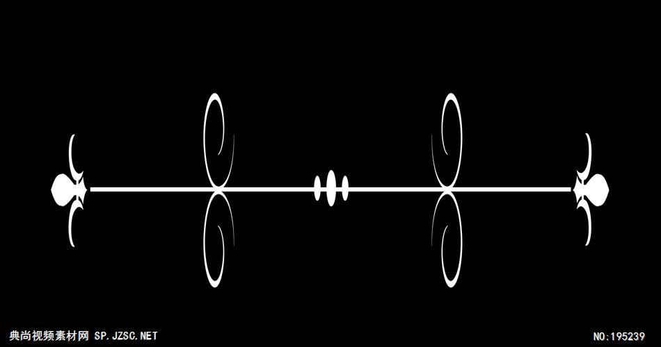 花纹生长动画   V1Ornament23 视频素材下载