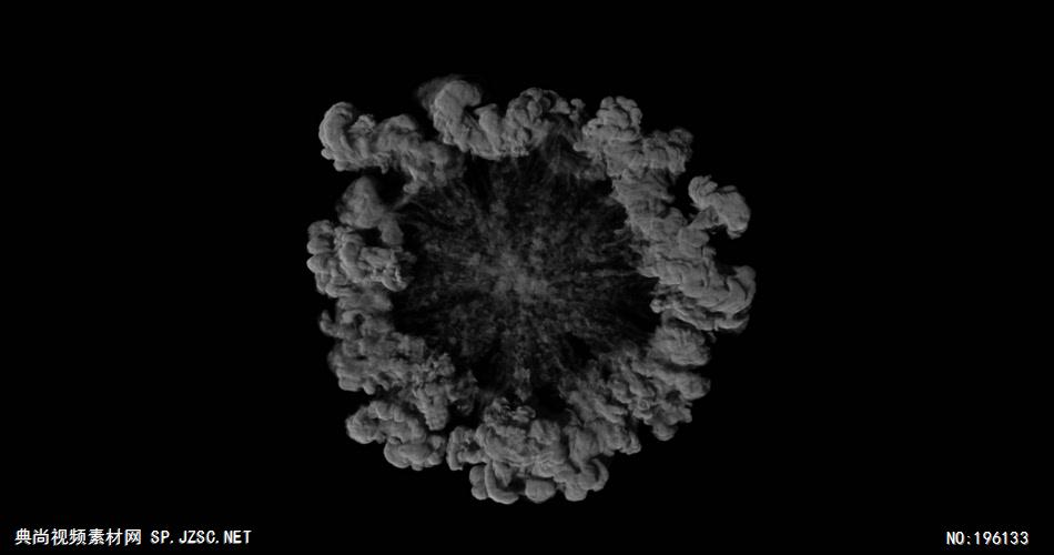 震撼冲击波素材包-大约五十个_ShockwaveSmoke02 视频素材下载