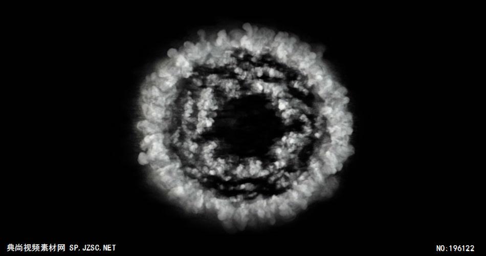 震撼冲击波素材包-大约五十个_ShockwaveSmoke04 视频素材下载