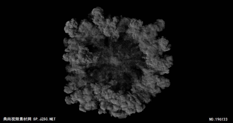 震撼冲击波素材包-大约五十个_ShockwaveSmoke02 视频素材下载