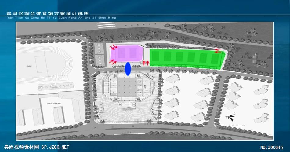 盐田区体育馆 多媒体演示_batch 建筑多媒体景观多媒体