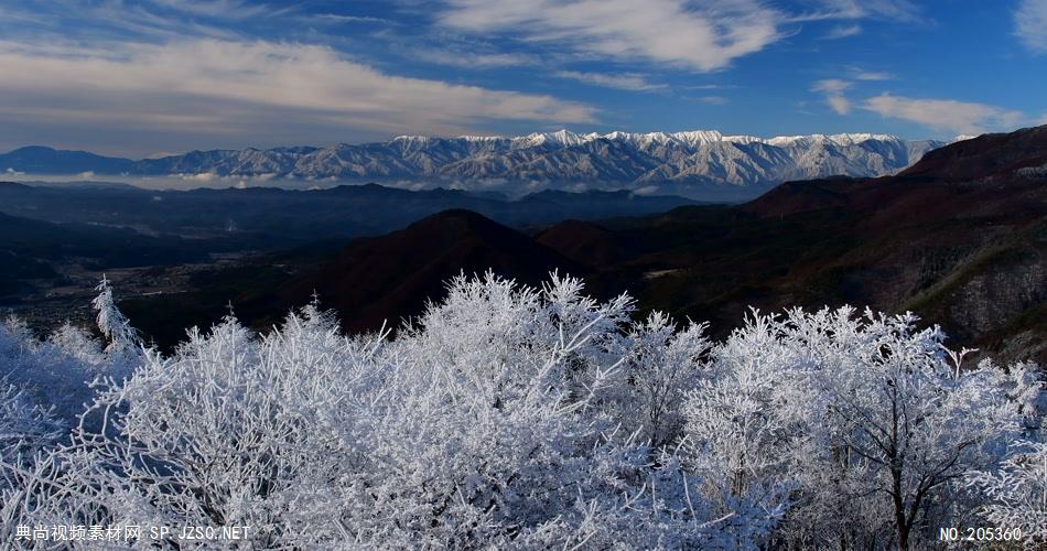 ［4K］ 山中仙影雾气 4K片源 超高清实拍视频素材 自然风景山水花草树木瀑布超清素材