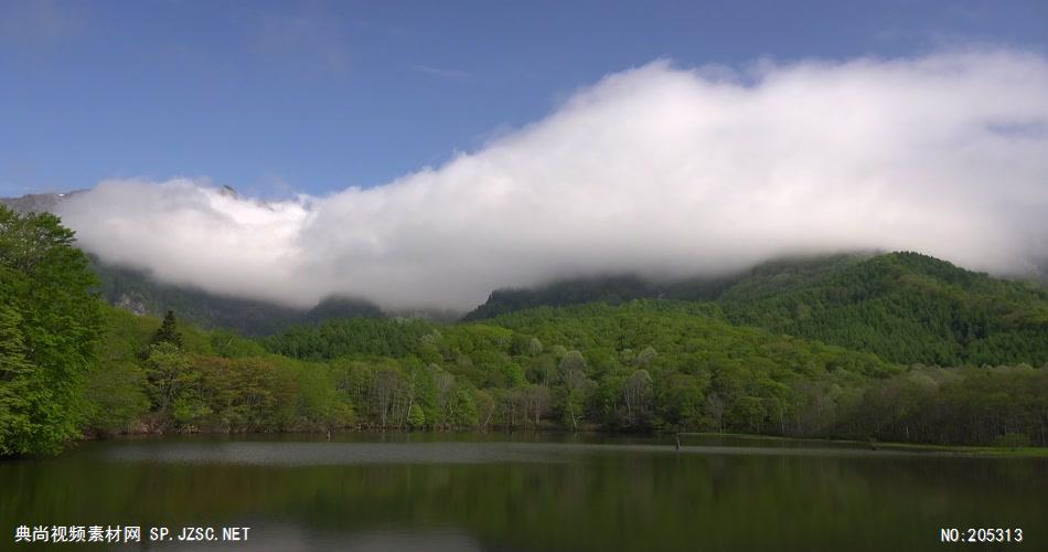 ［4K］ 美丽的雾气 4K片源 超高清实拍视频素材 自然风景山水花草树木瀑布超清素材