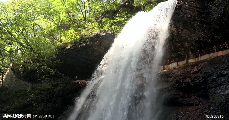 ［4K］ 绿林 4K片源 超高清实拍视频素材 自然风景山水花草树木瀑布超清素材