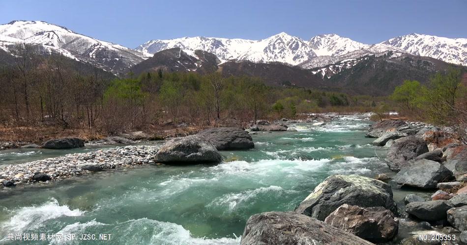 ［4K］ 山间小溪1 4K片源 超高清实拍视频素材 自然风景山水花草树木瀑布超清素材