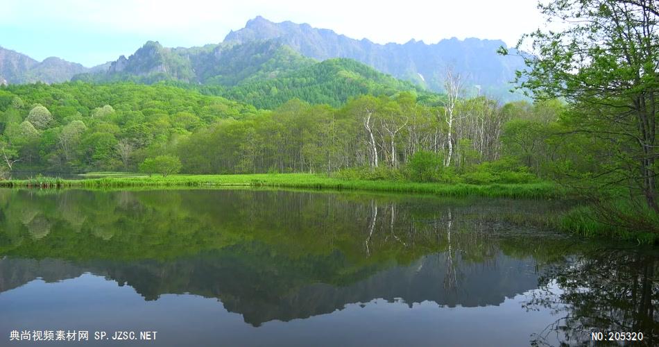 ［4K］ 宁静的湖水 4K片源 超高清实拍视频素材 自然风景山水花草树木瀑布超清素材