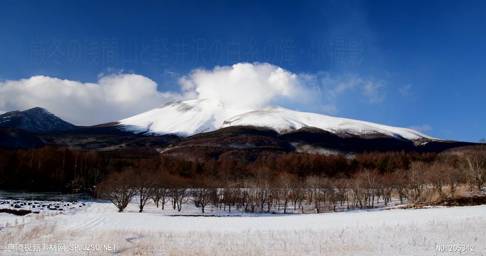 ［4K］ 天然的冰冻 4K片源 超高清实拍视频素材 自然风景山水花草树木瀑布超清素材