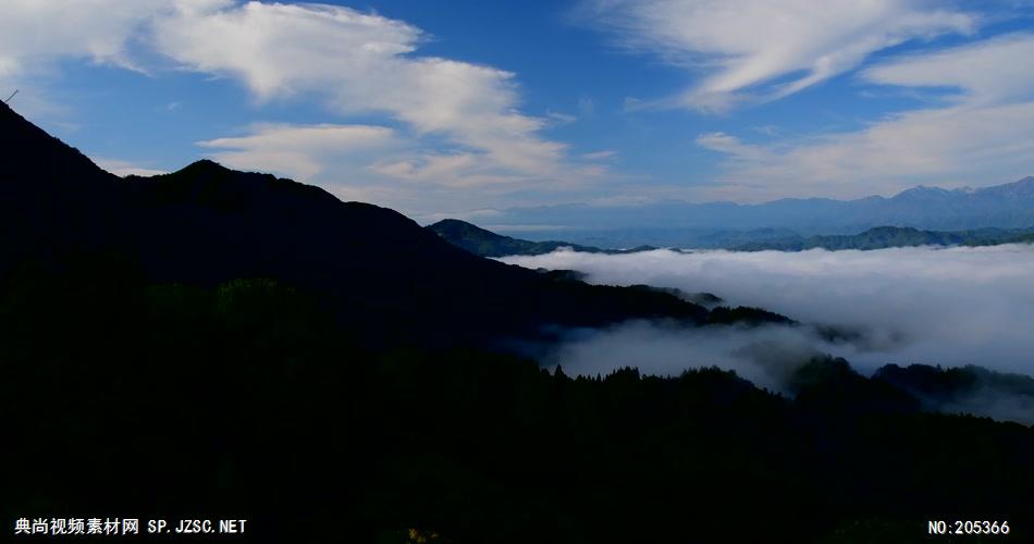 ［4K］ 云海 4K片源 超高清实拍视频素材 自然风景山水花草树木瀑布超清素材