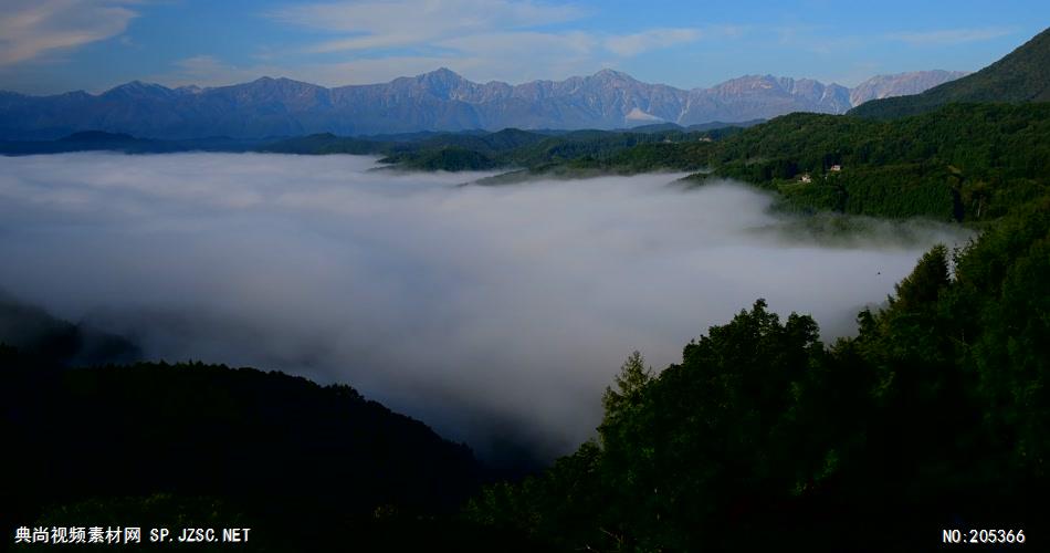 ［4K］ 云海 4K片源 超高清实拍视频素材 自然风景山水花草树木瀑布超清素材