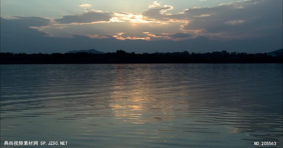 自然美景含日出湖边高山云层星空城市乡村梯田日出日落风景高清实拍视频素材